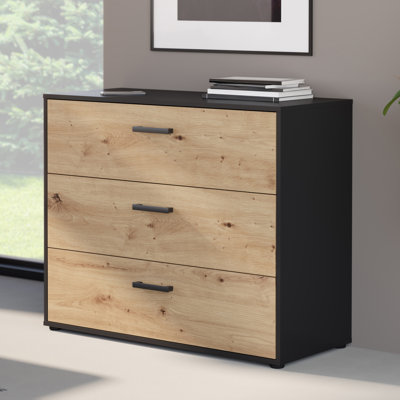 MONISSA 97.9 cm W Chest of 3 Drawers