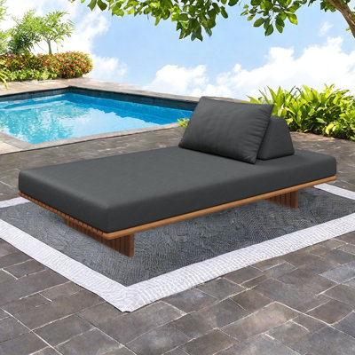 Outdoor hotel villa leisure reclining chair