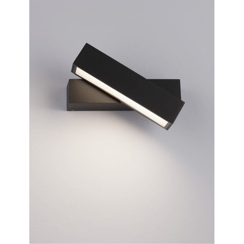 Anthracite Integrated LED Outdoor Flush Mount