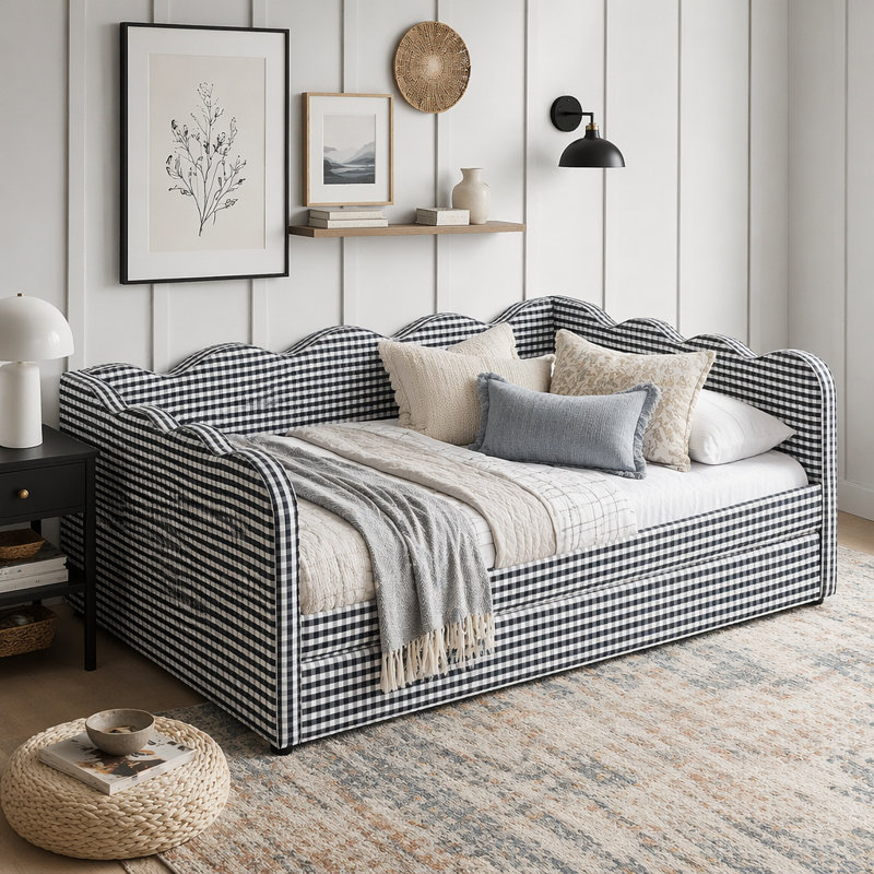Lit de jour double, Lit gigogne simple, Marine
