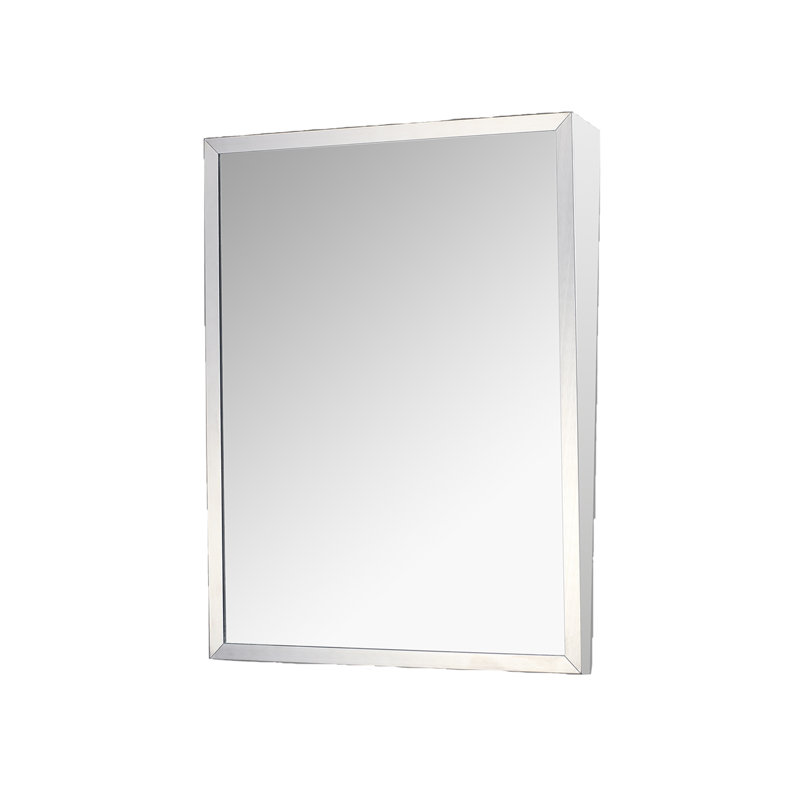 Miroir d'appoint Crewkerne, H 30 po x l 24 po x P 4 po