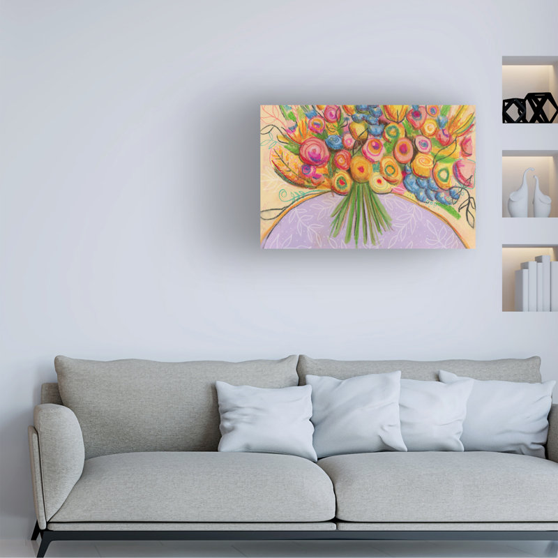 Art sur toile Jeri Hauth, H 12 po x l 19 po