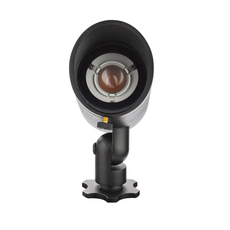 Ensemble de projecteur à DEL basse tension en métal, Noir, 3000 K