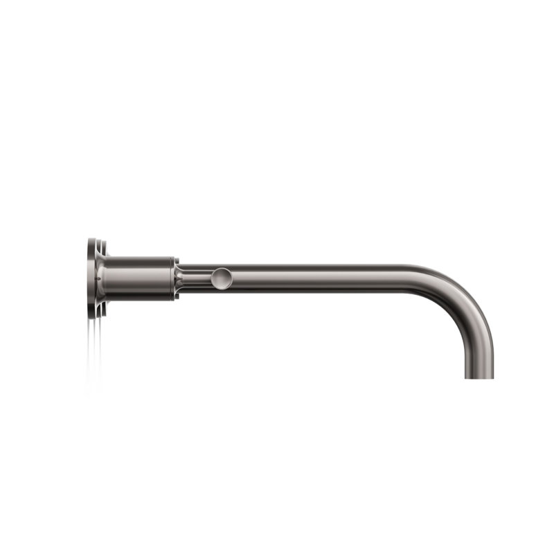 Purist® Wall Mounted Bathroom Faucet, Vibrant Titanium, Lever Handle