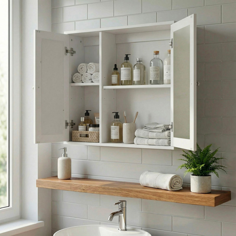 Mirrored Medicine Cabinet