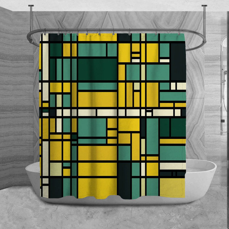 Rideau de douche Rutu, H 93 po x l 70 po