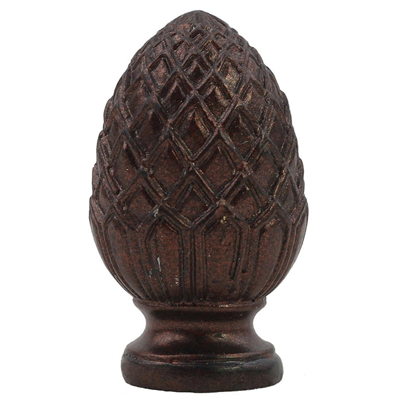 Battershall Pineapple Lamp Finial, Oil-rubbed Bronze