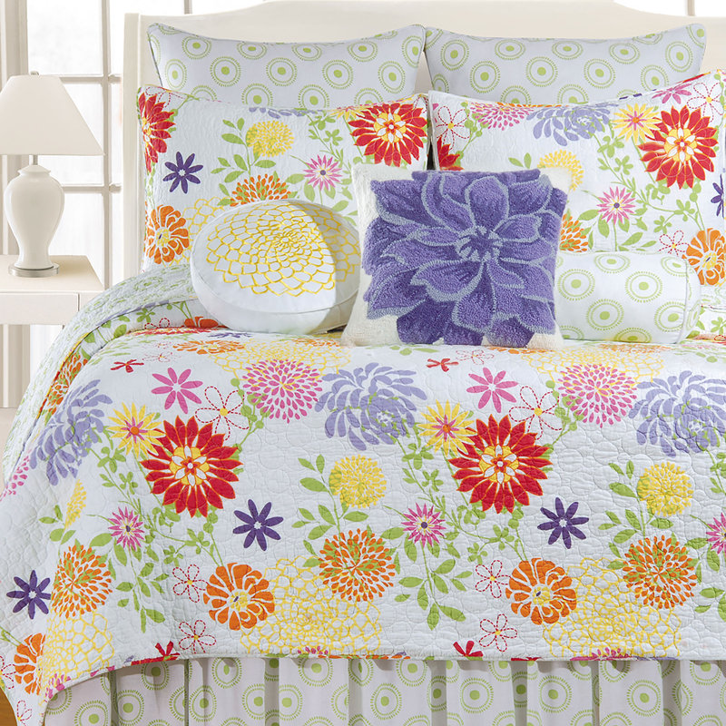 Courtepointe en coton Lilly, Double / Grand