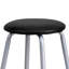 Danit 3 - Piece Bar Height Table Set with Backless Vinyl Upholstered Padded Stools