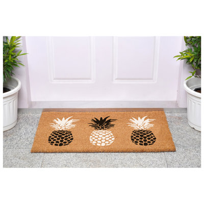 Pineapple Trio Doormat