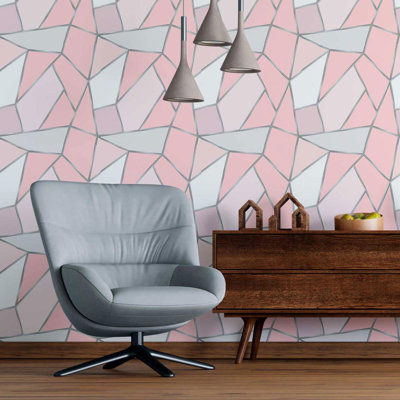 Desitny Peel & Stick Geometric Roll