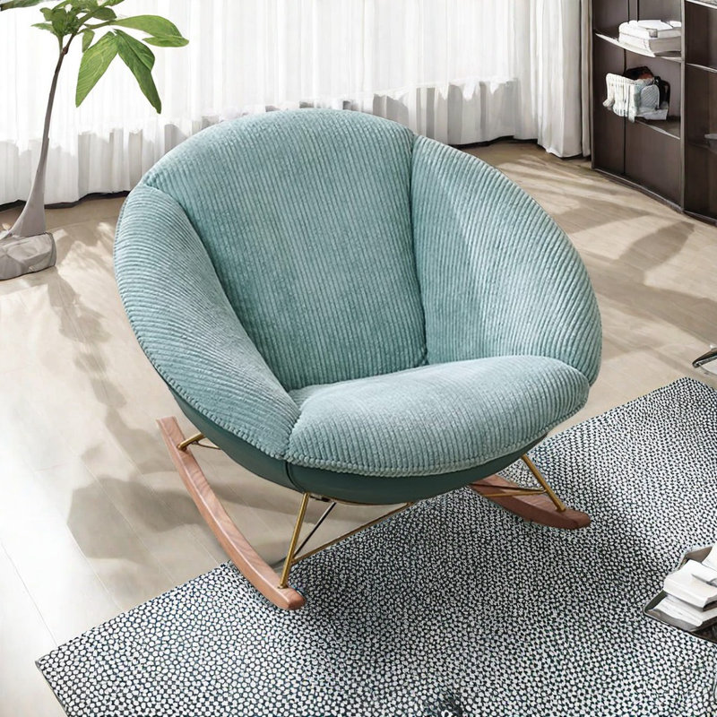 Chaise berçante simple et moderne