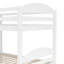 Lit simple en L avec lit gigogne