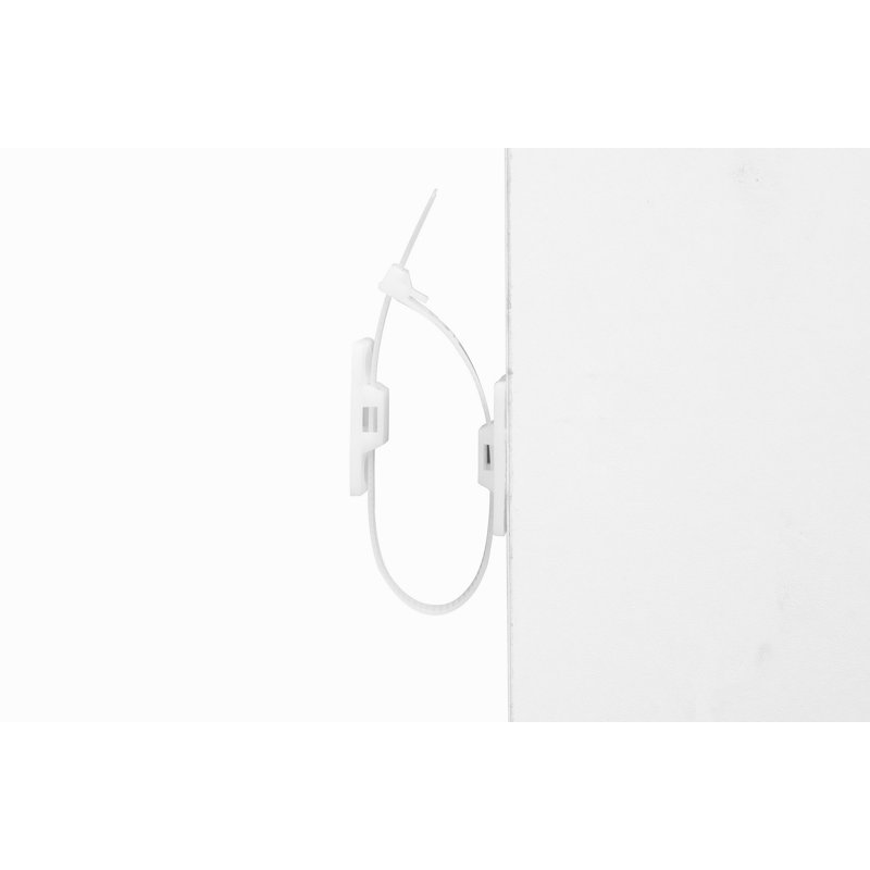 Bibliothèque de présentation asymétrique, 5 niveaux, Blanc