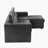 Pull-Out Sofa Bed L-Shape Sectional Sofa with Adjustable Headrest, Wireless Charging