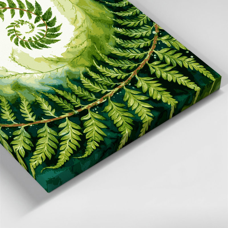 Art mural sur toile Botanical Interrupted, H 16 po x l 20 po