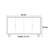 Universal art four doors sideboard cabinet
