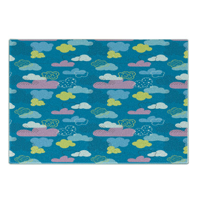 East Urban Home Glass Cartoon Cutting Board