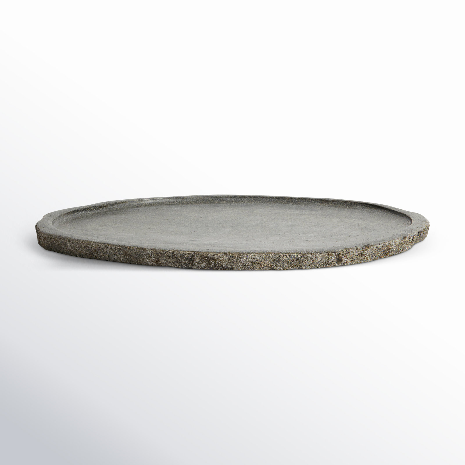 Abstract Riverstone Platter