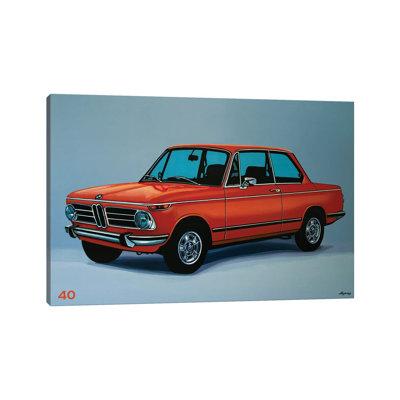 " BMW 2002 1968 " by Paul Meijering Painting Print