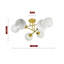 Alyissa Glass Semi Flush Mount