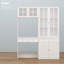 Armoire de rangement 4 tiroirs avec bureau Demitz