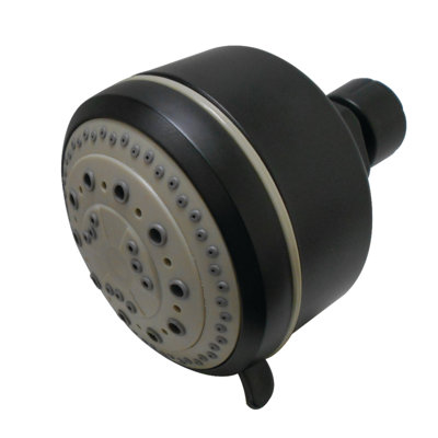 Kingston Brass Shower Scape 3-1/8-Inch Round 5-Function ABS Shower Head
