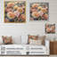 «Rondall Orange Pink Chrysanthemum Scenery II», reproduction sur toile-88526945-88526939