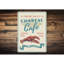 Enseigne de homard «Coastal Cafe»-58196370