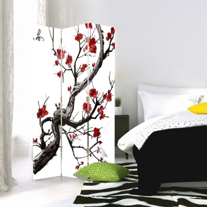 Belia 160 cm W Solid Wood Folding Room Divider, 3, 150cm H x 110cm W x 2.2cm D