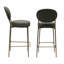 Upholstered Velvet Barstools(Set of 2)-217846981