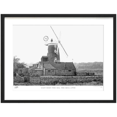 Cley-Next-the-Sea, the Mill C1950 1 Piece Single Picture Frame Wall Art