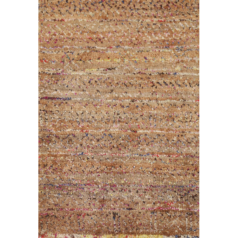 Tapis oriental marocain abstrait 2x3