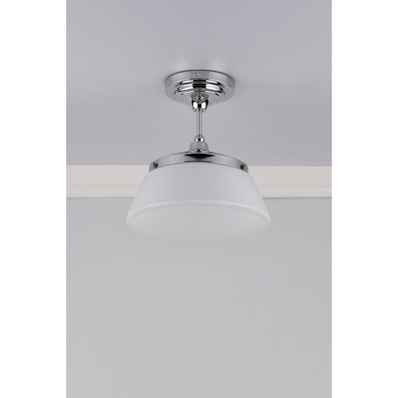 Lisette Glass Semi Flush Mount