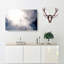 Air Glider in the Clouds in Abstract - Wrapped Canvas-55306870