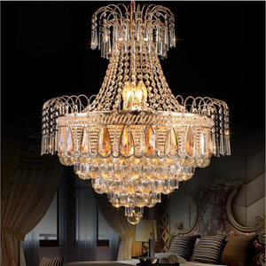 Torrez Empire 8 - Light Dimmable Chandelier With Hanging Chain(incomplete, 1 box only)