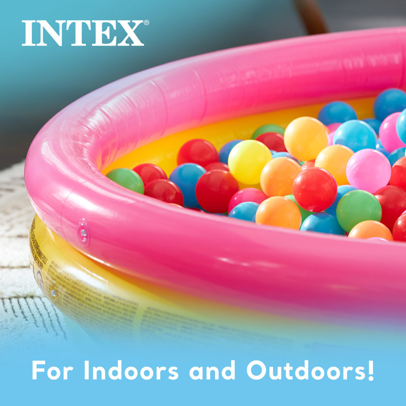 Sunset Glow Multicolor Inflatable Round Kiddie Pool