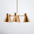 Anton 6 - Light Dimmable Cone Chandelier-54041972