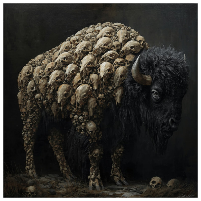 Couvre-lit matelassé Buffalo, Full / Double