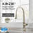 Kinzie Single Handle Pull Down Sprayer Kitchen Faucet-131998542