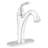 Patience Single-Hole Bathroom Faucet with Drain Assembly-27853653