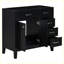 Meuble-lavabo moderne avec armoire et tiroirs-104947388