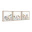 Fleurs colorées par Marmont Hill - ensemble de 3 cadres photo-87498879