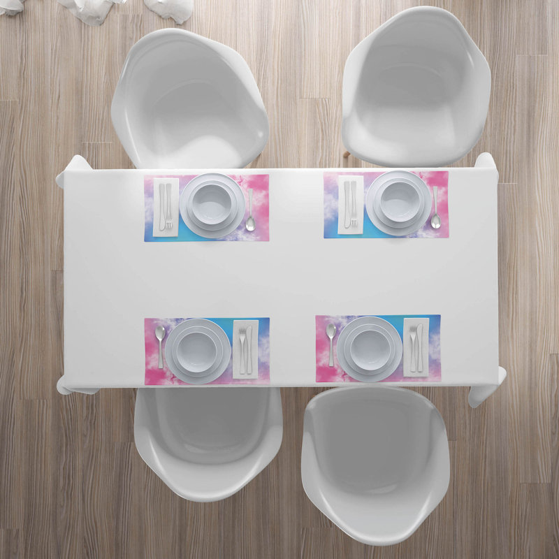 Polyester Abstract Rectangle Placemat