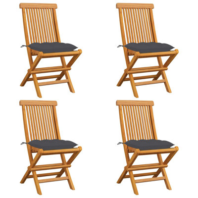 Chaise d'appoint de salle à manger pliante avec coussin Kerish