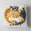 Coussin d’illustration graphique jolie chat animal-29517225-29517229