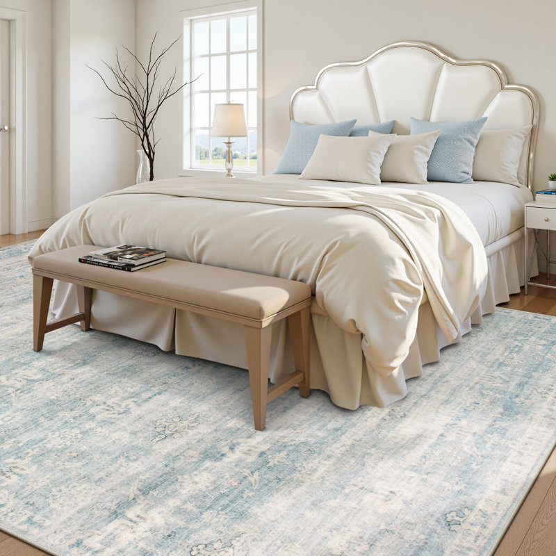 Tapis tribal New French, Rectangle 9 pi x 12 pi