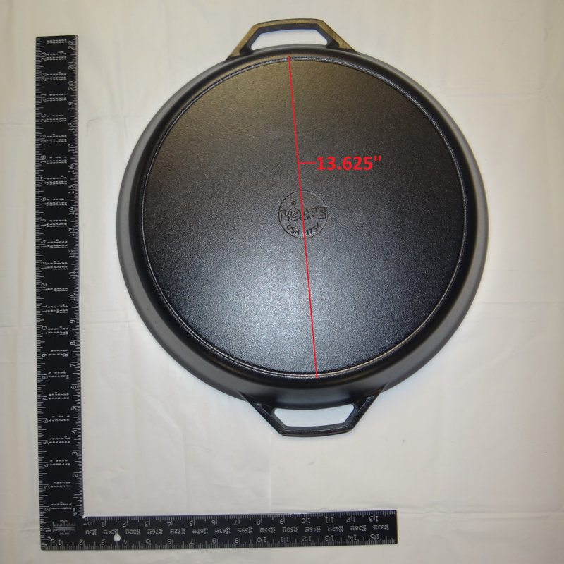 Lodge 17" Cast Iron Dual Handle Pan