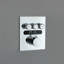 3 fonctions de douche thermostatique à affichage numérique-100657484