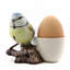 Egg Cup - With - Bird - Blue Tit